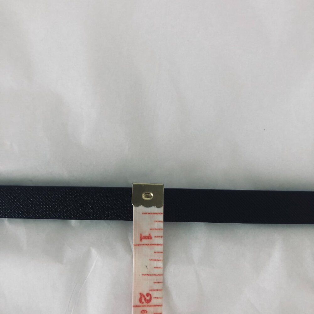 NWOT-RW&CO skinny belt black Size XXS - Picture 3 of 6